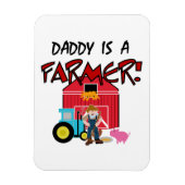 daddyisafarmerTEE Magneet (Verticaal)