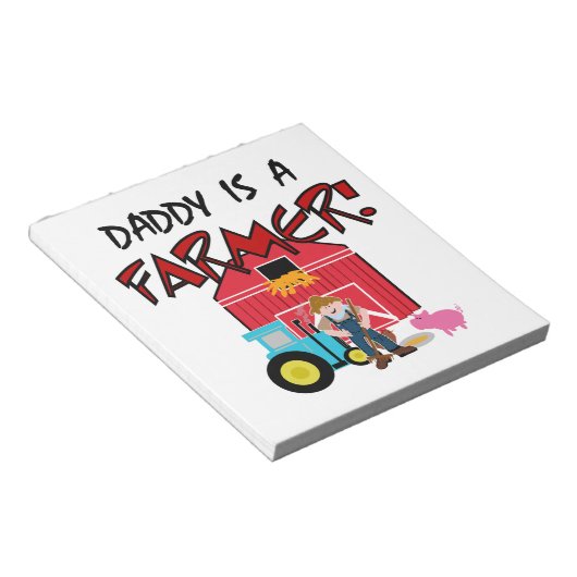 daddyisafarmerTEE Notitieblok (Schuin)