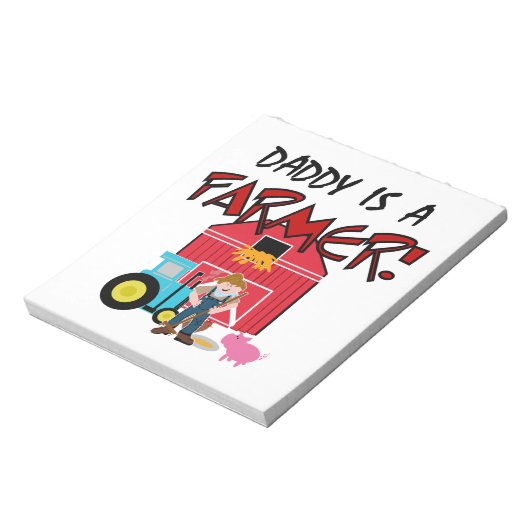 daddyisafarmerTEE Notitieblok (Linkerzijde)