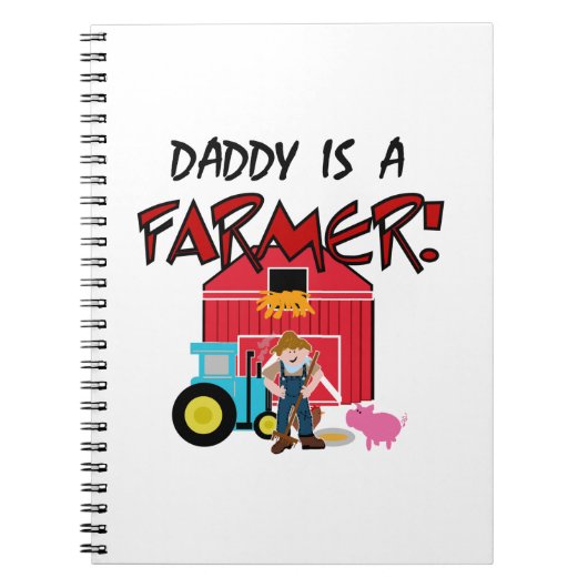 daddyisafarmerTEE Notitieboek (Voorkant)