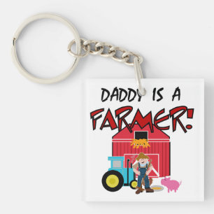 daddyisafarmerTEE Sleutelhanger