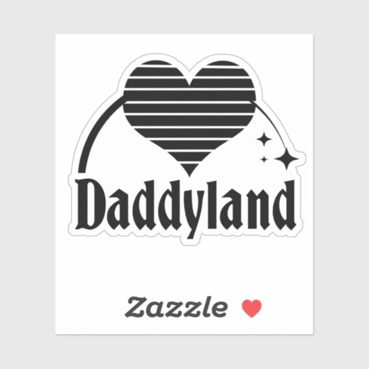Daddyland Sticker (Vel)