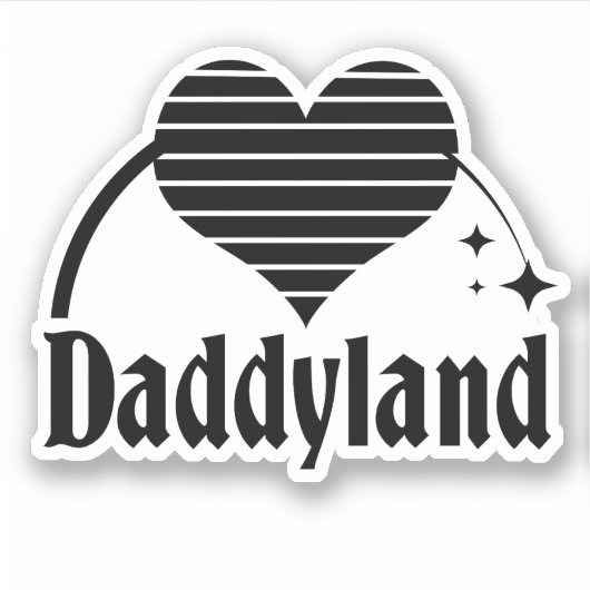 Daddyland Sticker (Voorkant)