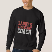Daddy's Assistant Coach Little Sports - Trui (Voorkant)