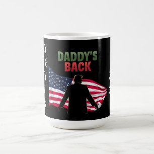 Daddy's Back Trump 2024 De terugkeer naar Amerika Koffiemok