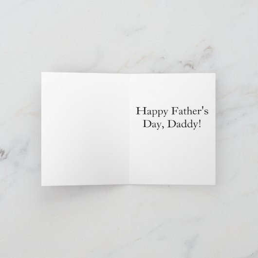 Daddy's Barbed Wire Kaart (Binnen)