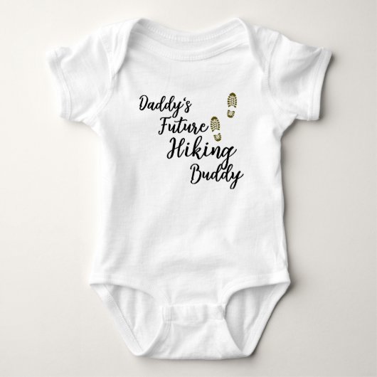Daddy's buddy-bodywarmer romper (Voorkant)
