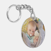Daddy's Darling Children's Photo Sleutelhanger (Voorkant Links)