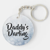 Daddy's Darling Children's Photo Sleutelhanger (Achterkant)
