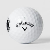 Daddy's Future Golfing Buddy Ultrasound Sonogram Golfballen (Logo)