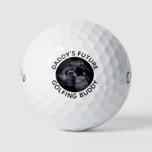 Daddy's Future Golfing Buddy Ultrasound Sonogram Golfballen