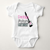 Daddys Future Guitarist Romper (Voorkant)