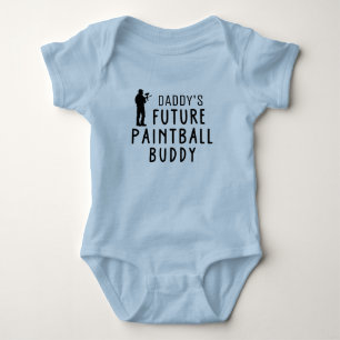 Daddy's Future Paintball Buddy Paintballing Romper