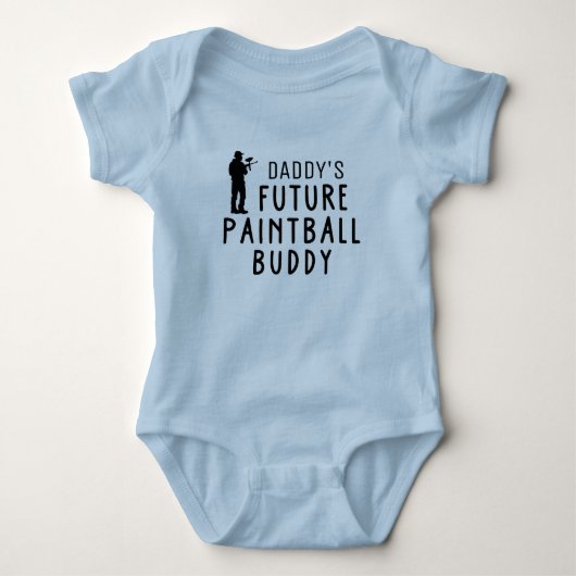 Daddy's Future Paintball Buddy Paintballing Romper (Voorkant)