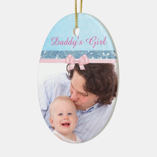 Daddy's Girl Baby Keepsake Ornament (Links)