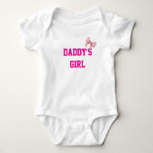 Daddy's Girl Baby Outfit Romper (Voorkant)