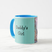 Daddy's Girl Blauwgroen Mok (Voorkant links)
