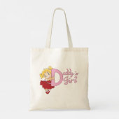 Daddys Girl Canvas tas (Achterkant)