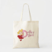 Daddys Girl Canvas tas (Voorkant)
