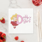 Daddys Girl Paper Napkins Servet (Insitu)