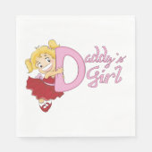 Daddys Girl Paper Napkins Servet (Voorkant)