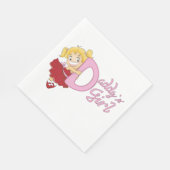 Daddys Girl Paper Napkins Servet (Hoek)