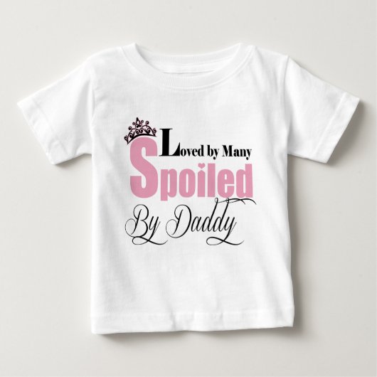 Daddy's Girl T-shirt (Baby) (Voorkant)