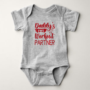 Daddy's Gym Baby Grow Grappige Workout Geschenken Romper