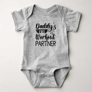 Daddy's Gym Baby Grow Grappige Workout Geschenken Romper