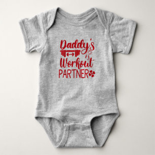Daddy's Gym Baby Grow Grappige Workout Geschenken Romper