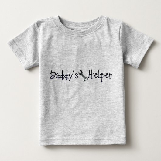Daddy's Helper Baby T-shirt (Voorkant)