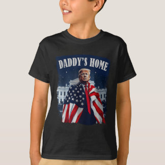 Daddys Home 2024 Trump neemt Amerika weer op T-shirt