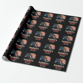 Daddy's Home 2025 Een patriottische en grappige ta Cadeaupapier