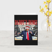 Daddy's Home Christmas Edition Witte Huis Trump D Kaart (Gele Bloem)