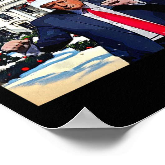 Daddy's Home Christmas Edition Witte Huis Trump D Poster (Hoek)