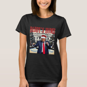 Daddy's Home Christmas Edition Witte Huis Trump D T-shirt