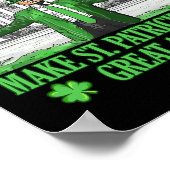 Daddy's Home Maak St Patricks Day Groot Again Padd Poster (Hoek)