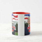 Daddy's Home President Donald Trump 2024 Patriotti Mok (Midden)