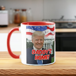 Daddy's Home President Donald Trump 2024 Patriotti Mok