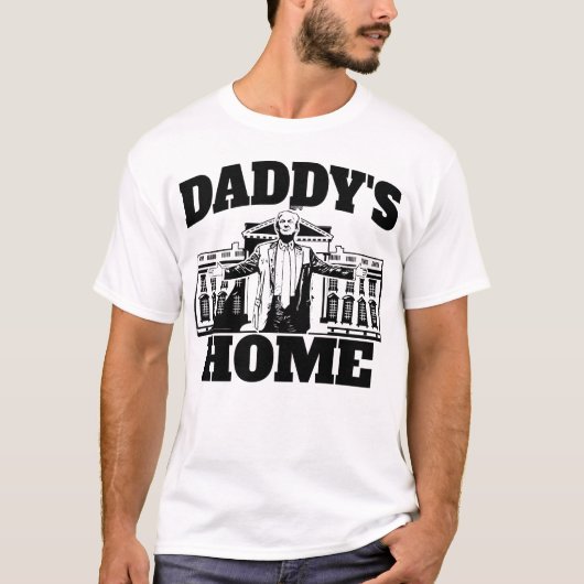 Daddy's Home President Trump 2024 Daddy's Home T-shirt (Voorkant)