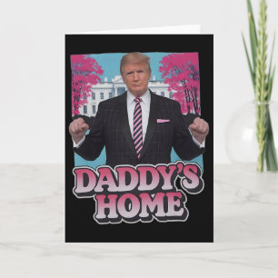 Daddy's Home Take America Ck Grappig Roze Donald T Kaart
