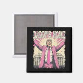 Daddys Home Trump Funny Daddys Home Magneet (Voorkant / Achterkant)