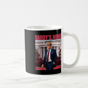 Daddy's Home Trump Return 45 47 Grappig Trump 2024 Koffiemok