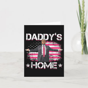 Daddys Home Trump Roze 2024 Grappig Trump Take Ame Kaart