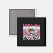 Daddys Home Trump Roze 2024 Magneet (Voorkant / Achterkant)