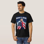 Daddy's Home Trump Roze 2024 Neem Amerika terug T-shirt (Voorkant volledig)