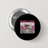 Daddys Home Trump Roze 2024 Ronde Button 5,7 Cm (Voorkant /achterkant)