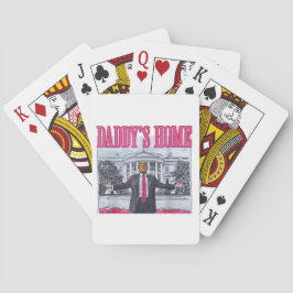 Daddy's Home Trump Roze Gift Pokerkaarten