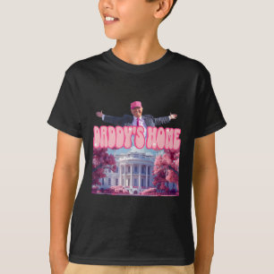 Daddy's Home Trump Roze Trump won 2024 Take Americ T-shirt