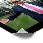 Daddys Home Trump Shirt voor mannen Vrouwen Kinder Poster (Hoek)